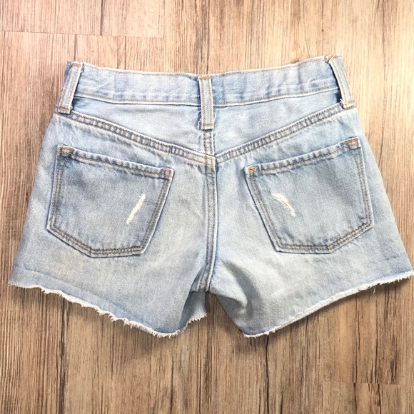 ❌RELISTED❌ Two Pair Girls Denim Shorts Size 10 - Cat & Jack, Old Navy Cut-Offs - Picture 6 of 13